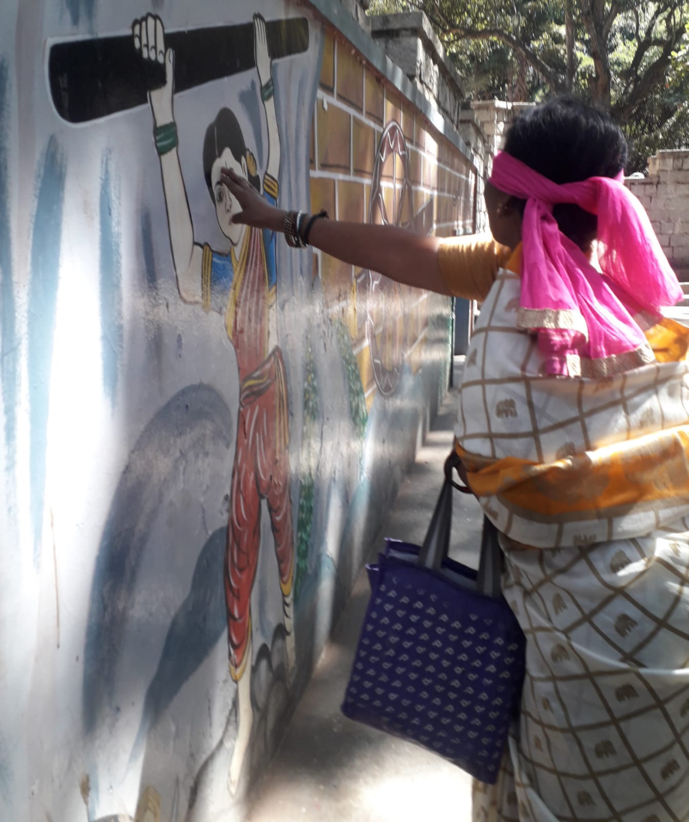 Member of our Sandhya Kirana a program for marginalised elders